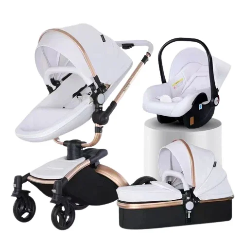 Predaj výrobného predaja špičková kvalita cestovného systému Vajcia vajcia 0-3 rok detský kočík kočík Buggy 3 v 1 so sídlom pre novorodencov