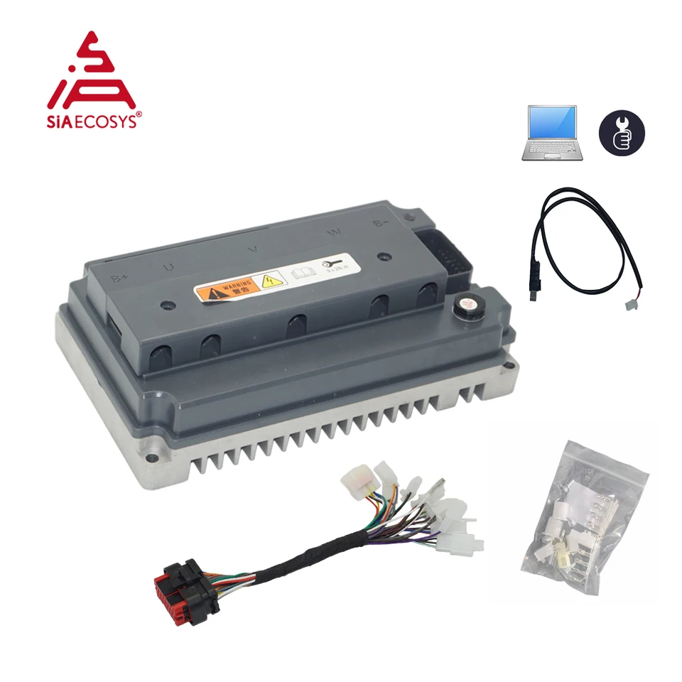 Predajné povolenie! Regulátor Voto EM150-2SP Programovateľný 72V 390A Controller pre 3KW až 5 kW QSmotor so starým USB Can Can kábel