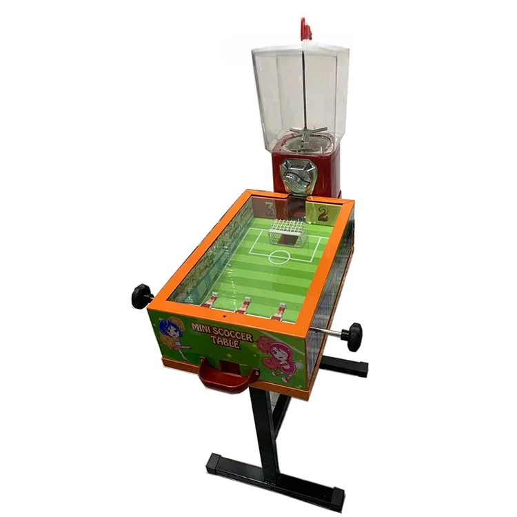 Predajný stroj s jedným mini futbalovým stolom pinball coin systém