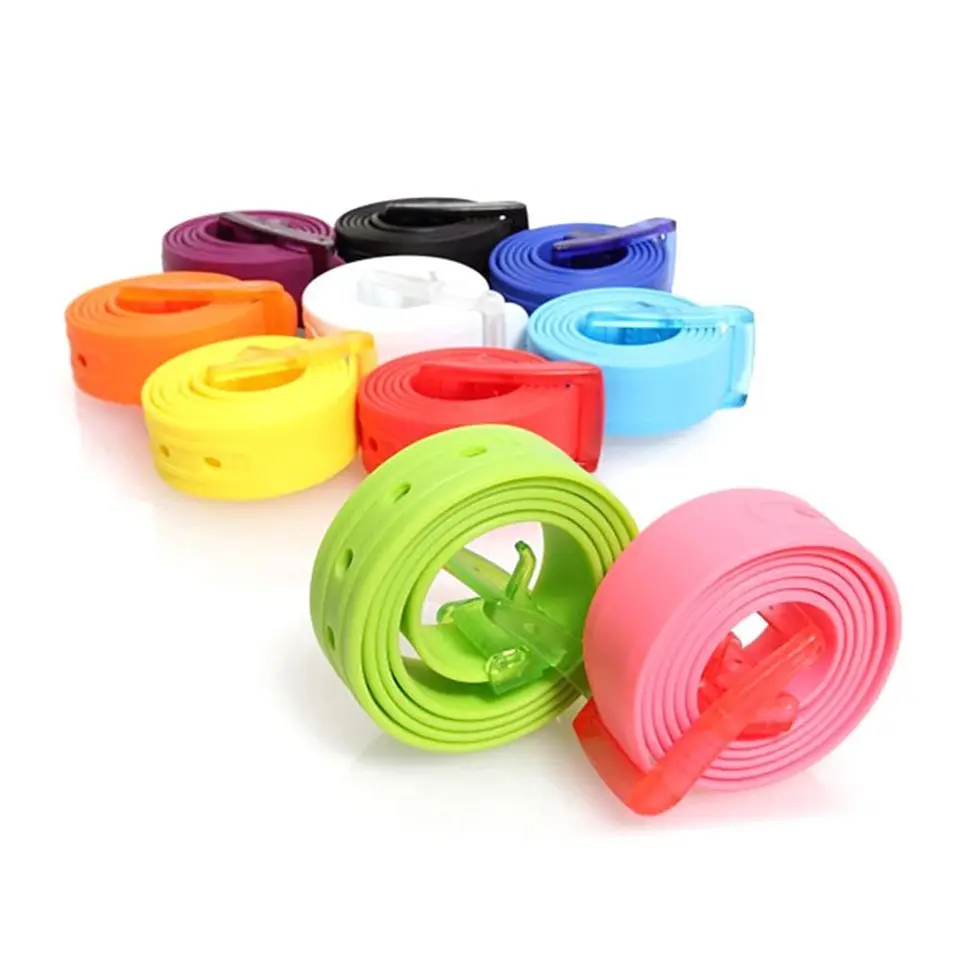 Predchádzajte alergiu Cummerbund Silikone Gum Gum Path Rese Base pásový remienok Ceinture pásová opasok pásový pás Príležitostné pásy Silikónový pás