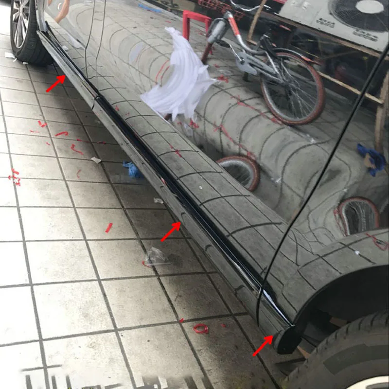 Predlžovanie bočnej sukne sukne na bočné sukne s sukňami PEPTERY PEP PRE Mercedes Benz Vito V KLASS W447 V250D V220 2016-2021