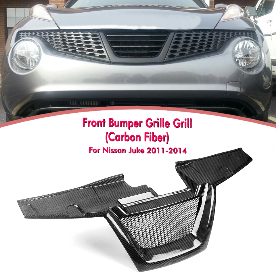 Predná mriežka automobilu Racing Grill Upper Hood Mesh pre Nissan Juke 2011 2012 2013 2014