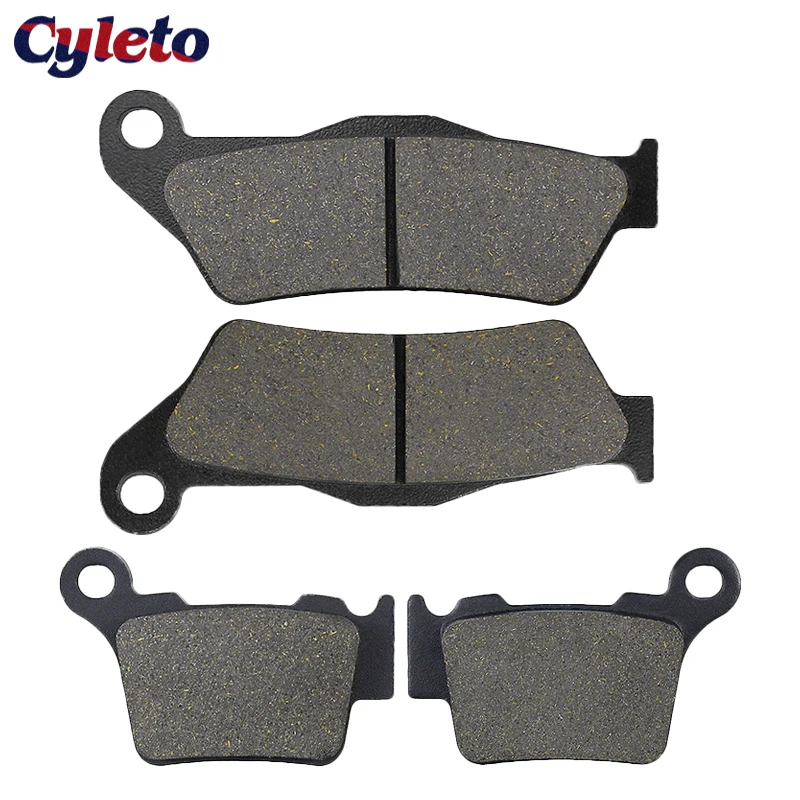 Predné a zadné brzdové doštičky pre motocykle pre Husaberg Fe 250 350 390 450 501 570 TE 125 250 300 FX 450 2008 2009 2009 2010 2011 2012 2013