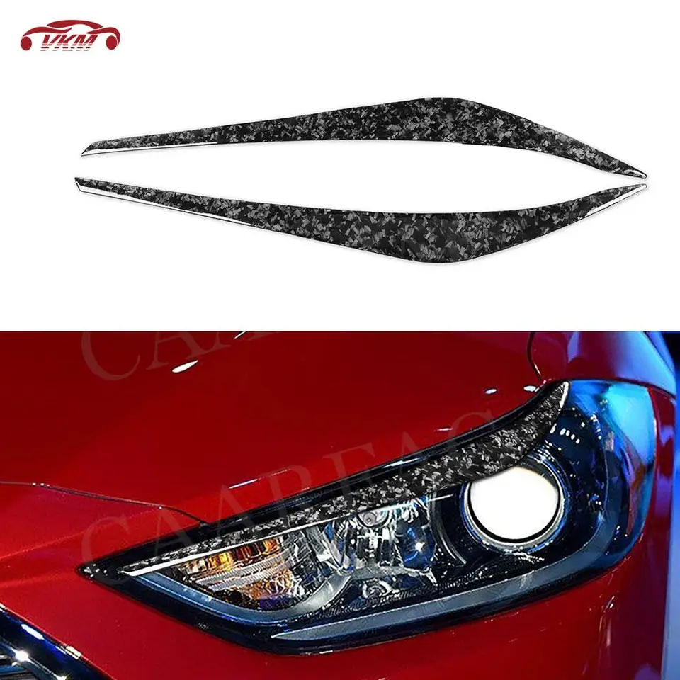 Predné nárazníky obočie obočia Svetlomet pre Hyundai Elantra 2016 2017 2018