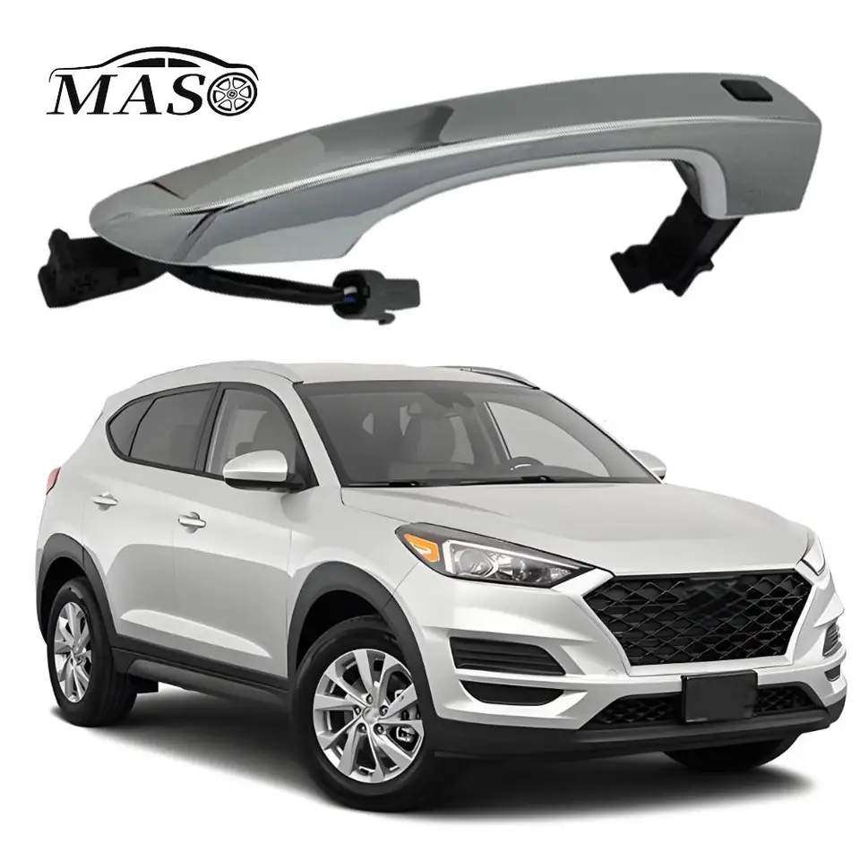 Predné pravé pravé vonkajšie dvere Smart Key Rukoväť pre Hyundai Tucson 2016 2017 2018 2019 2020 82651-D3710 82661-D3710
