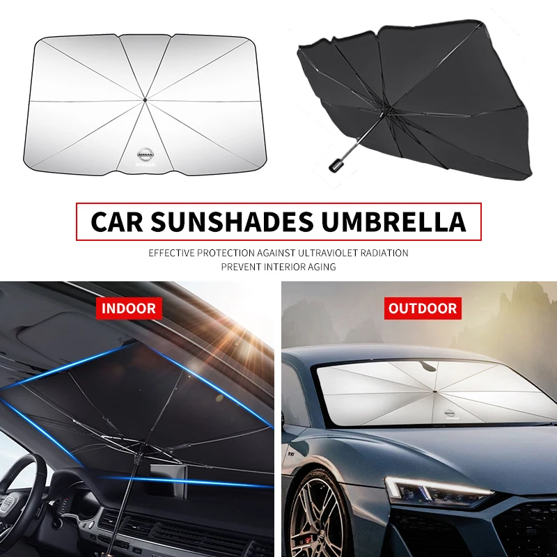 Predné slnečné odtieňa slnečné odtieň Skladacia ochrana pre Nissan Cadillac Land Rover Toyota Hyundai BMW Mercedes Benz Alfa Romeo