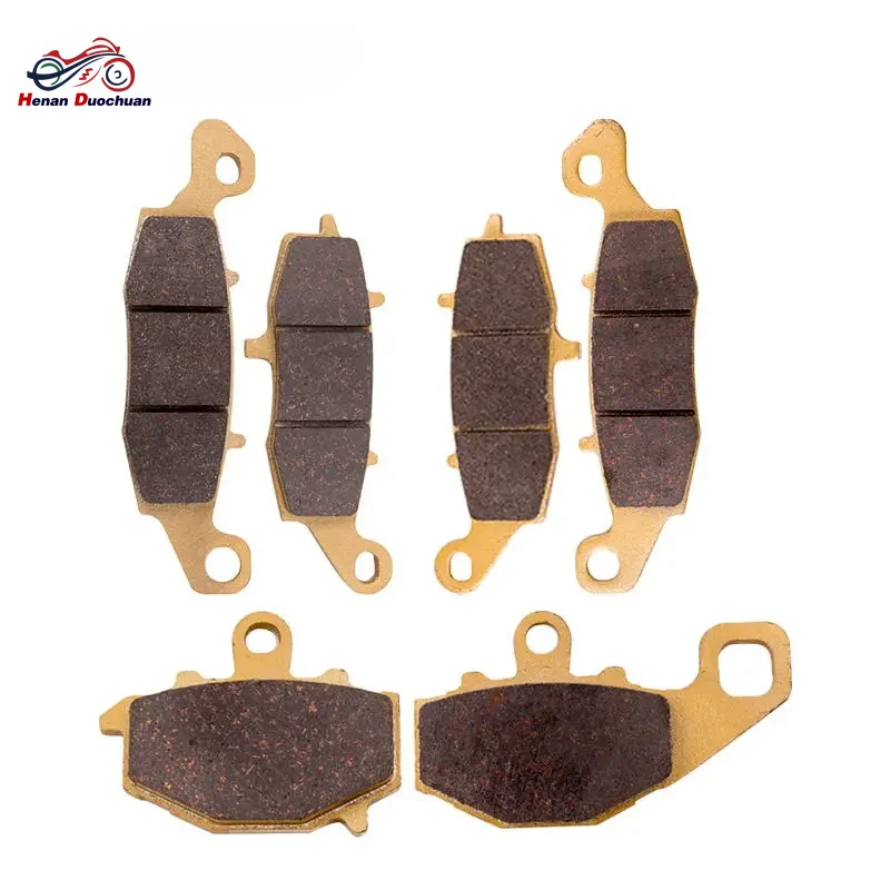 Predné zadné brzdové doštičky Disky pre tablety pre Kawasaki KLE 650 KLE650 07-13 ER6F ER-6F ER6N ER-6N 06-13 Z750 Z750S ZR750 04-07 GPZ1100