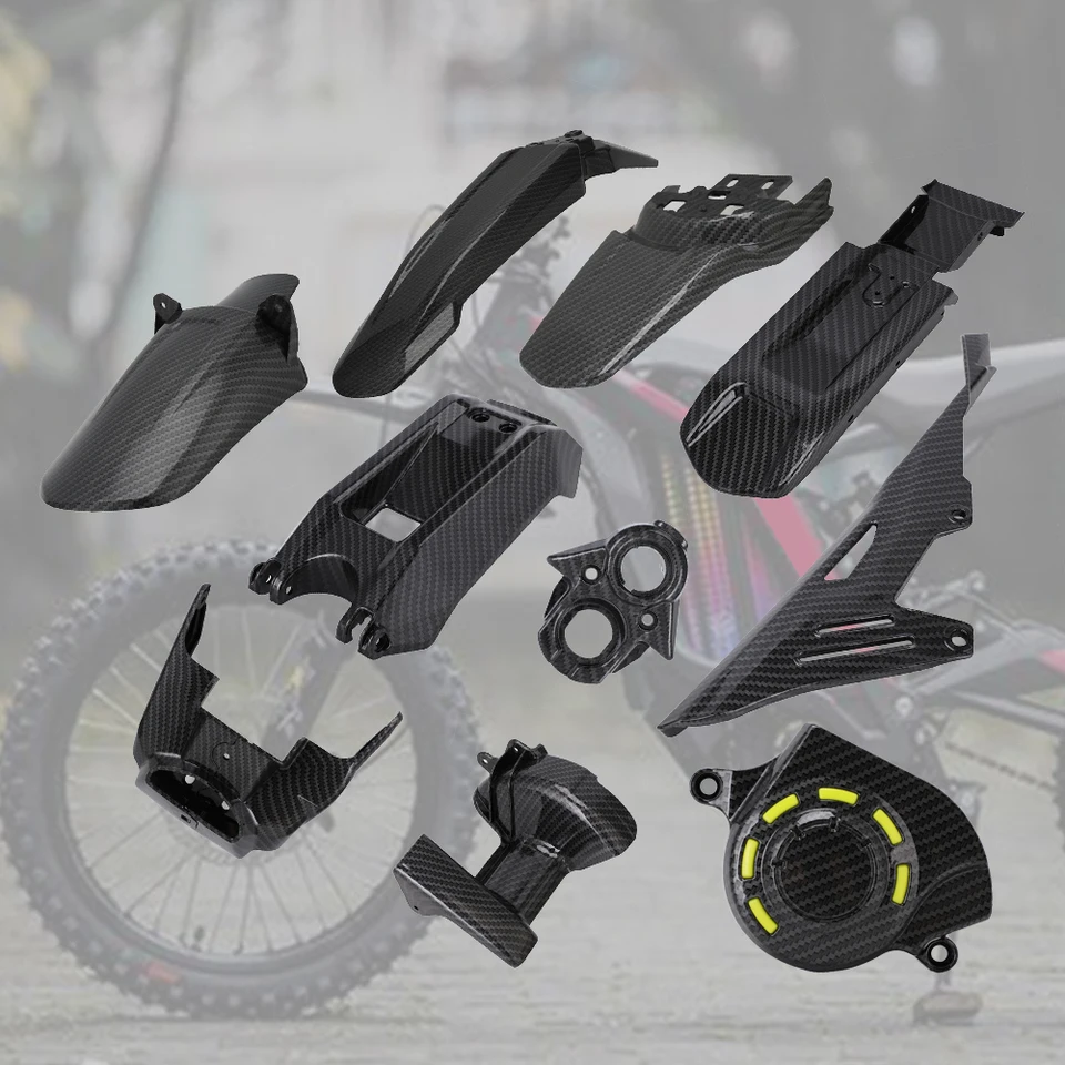 Predné zadné koleso Fender Battera Battery Cover Cover Chain Chránič pre Surron Sur Ron Sur-Ron Lightbee Light Bee XS