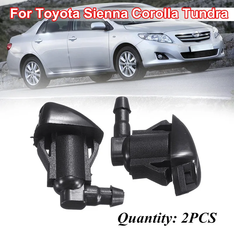 Predné čelné sklo výmeny trysiek pre Toyota Sienna 04-10 Corolla Solara Tundra nahrádza OEM 85381-AE020 SPREET Jet