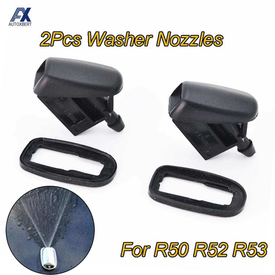 Predné čelné sklo čelného skla Washer Jet Trys Kit pre BMW Mini Cooper One R50 R52 R53 2001 - 2007