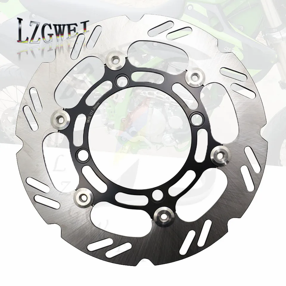 Predný brzdový disk motocyklov pre Kawasaki KDX125 KDX200 SR Tracker KDX220 KDX250 KLX250 KDX 125 200 KLX 250 BRZDE DISCS ROTOR ABS