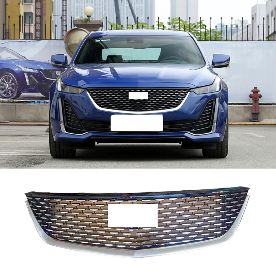 Predný nárazník automobilu pre Cadillac CT5 2020-2023 upravená nová štýlová maska ​​Čistá mriežka chladiča