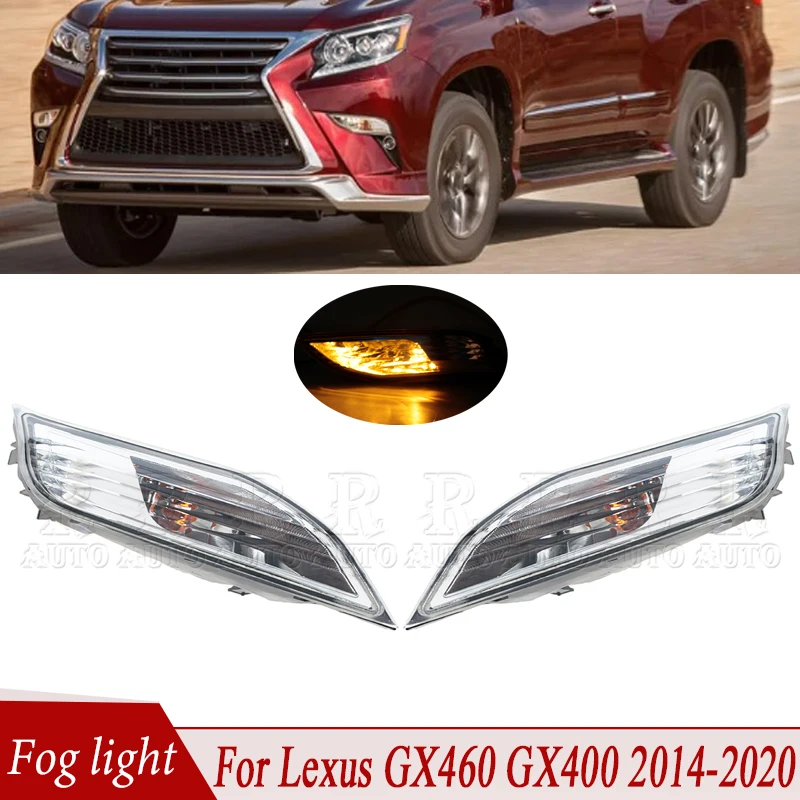 Predný nárazník hmlové svetlo Zostava Signálna žiarovka Foglamp Foglight pre Lexus GX460/400 2014 2015 2016 2017 2018 2019 2019 2020 Hmlová lampa