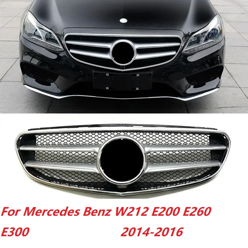 Predný nárazník proti kolegu z prúžku Strip Strip Svetlý prúžok pre Mercedes Benz W212 E200 E260 E300 2014-2016