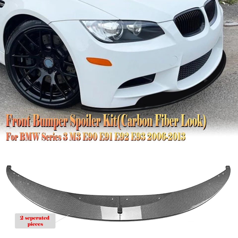 Predný nárazník SPOILER LIP pre BMW 3 sériu E90 E91 E92 E93 M3 2006-2013