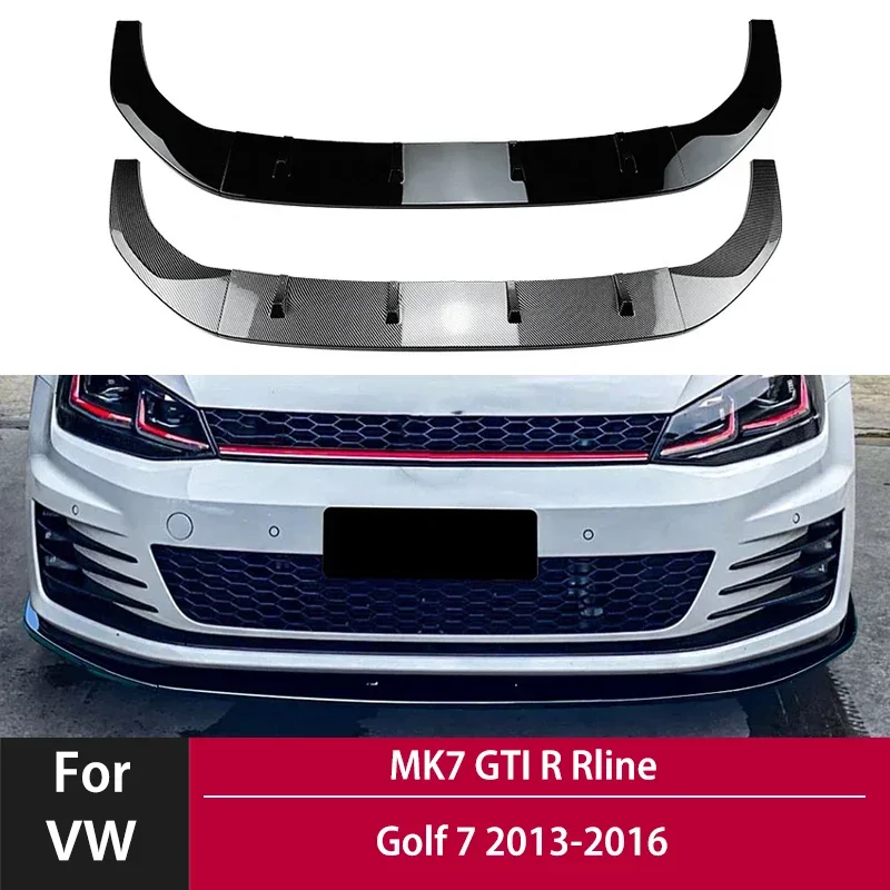 Predný nárazník SPOILER SPOILER LIP Splitter Board DISFUSER DISFUSER pre VW GOLF 7 MK7 GTI R RLINE 2013-2016 Automatické diely