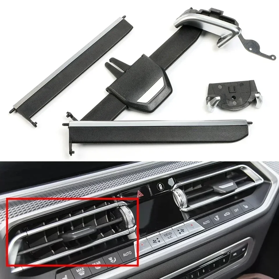 Predný predný striedavý prúd Vent Grill Slider Výmena pre BMW 1 Series F40 2020-2022 2 Series F44 2020-2022
