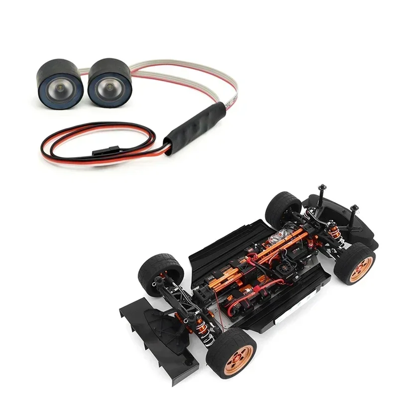 Predný svetlomet Angel Eye 8601 pre Zd Racing EX-07 DBX-07 EX07 DBX07 1/7 RC Aktualizácia automobilov SUPPRACE APRIVER