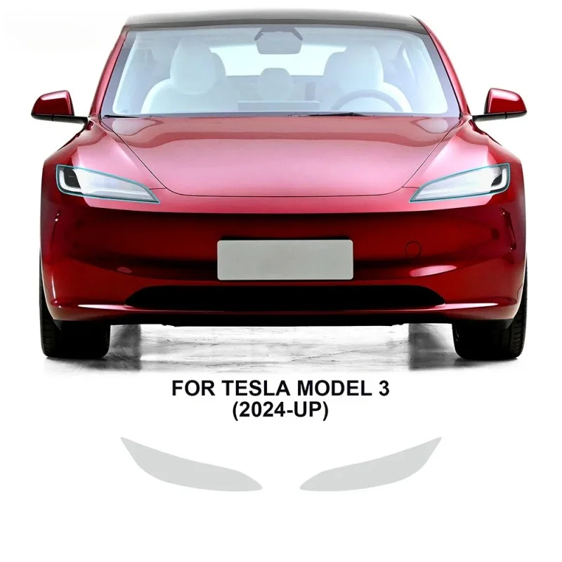 Predrezaný film na ochranu farieb pre Tesla Model 3 Highland 2024 CAR CLEAR PPF TPU Transparentný svetlometový spätný film Film Film Body Sticker