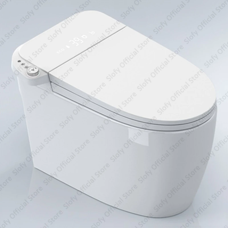 Predĺžená jednotka inteligentná bidet WC vstavaná vodná nádrž toaleta sušič teplej vody vyhrievané sedadlo bez obmedzenia tlaku vody