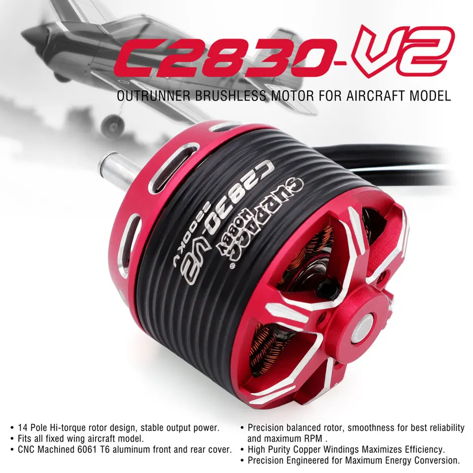 Prekonať hobby Brushless Motor 2-5S C2822 C2826 C2830 C2834 C2838 pre RC lietadlové lietadlá viacnásobné kefy bez kefy Outrunner Motor