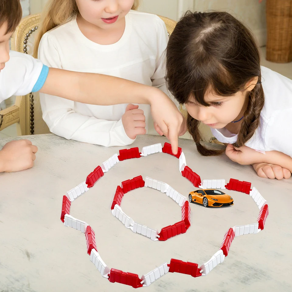 Prekážkové pole Mini RC Drift Racing Track Track Set Mini Traffic Road Block Toy pre 1/14 1/16 1/18 1/24 1/28 Mini RC CAR