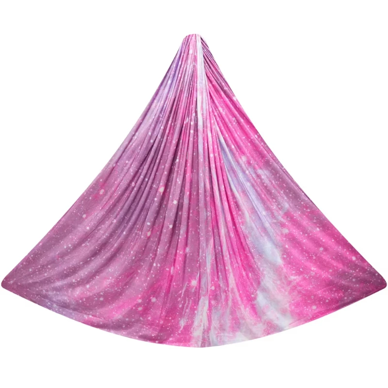 Premium hodvábna polyesterová tkanina Flying Flying Air Yoga Hammock Set na predaj