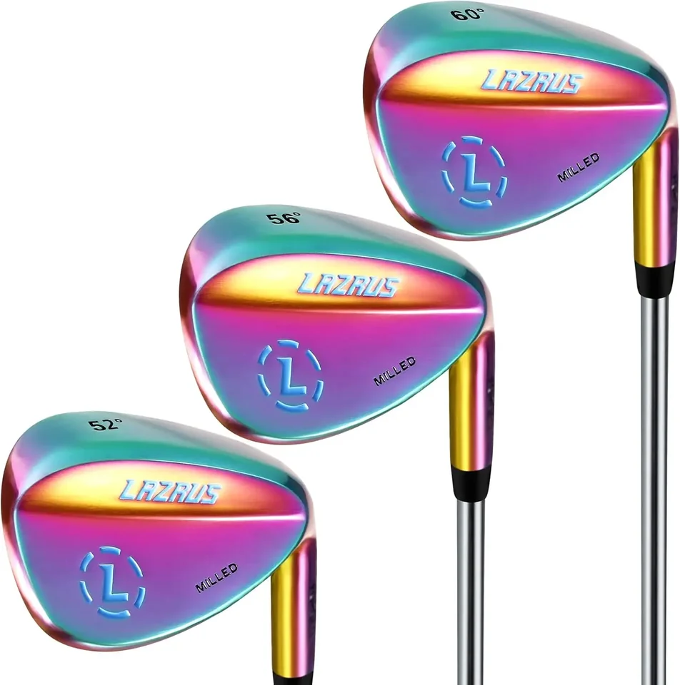 Premium kovaný golfový klin pre mužov - 52 56 60 stupňov golfových klinov + frézovaná tvár pre viac rotácie - skvelý golfový darček