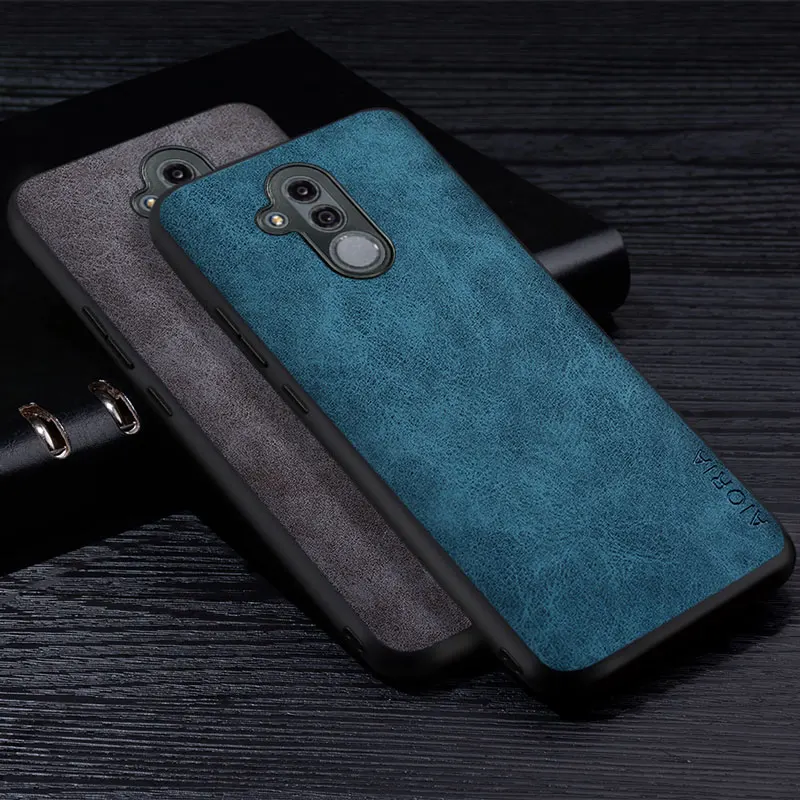 Premium Pu Leathe Puzdro pre telefón Huawei Mate 20 30 40 Lite 10 Pro Plus Plus škrabanec odolný proti farbám ochranný kryt