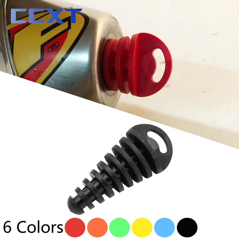 Premytie zástrčky výfukové potrubie PVC PVC výfukové umývanie zástrčkového rúrky pre chránič Honda Kawasaki KTM Suzuki Yamaha Motocykel Universal