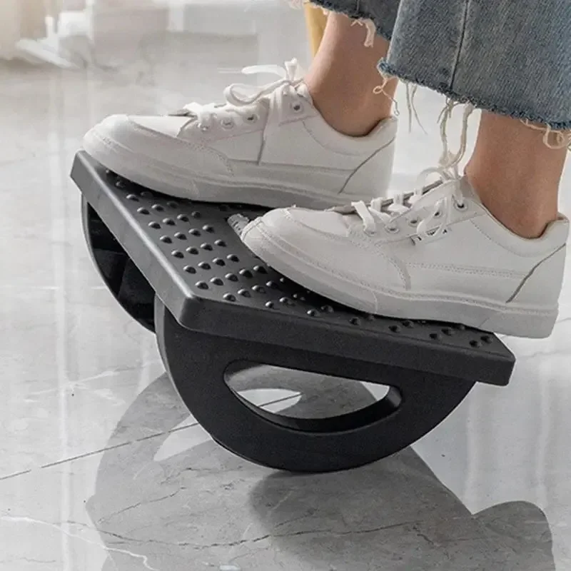 Prenosnosť Foot Ress pod stolom Footrest Ergonomická stolička s masážnou valčekmi Foot Foot pre domácu kanceláriu Rýchla loď