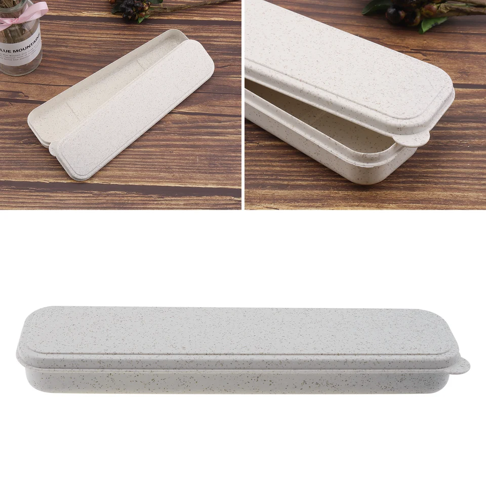 Prenosná cestovná stolová skrinka na skladovanie Case Food Winkware Canpstick Fork Spoon Box Cytle pre detskú školu