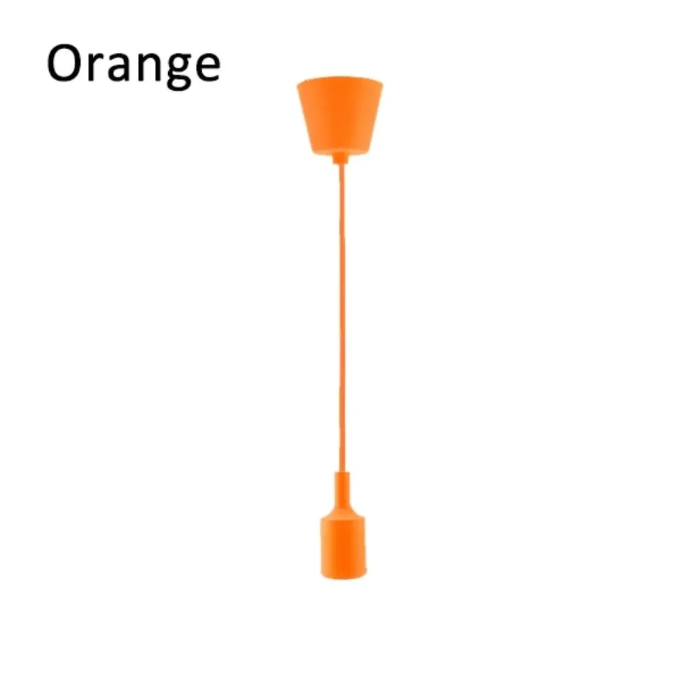 Prenosná farebná žiarovka luster pull šnúrky svetlo vonkajšia záhradná párty svadba LED Silikone Light Light Light