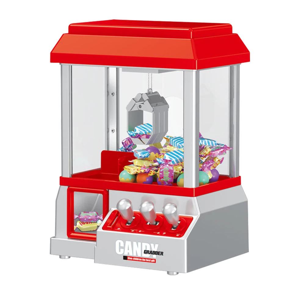 Prenosná hudba Candy Grabber Coin Prevádzkované plastové cukrovinky Grabber Party Party