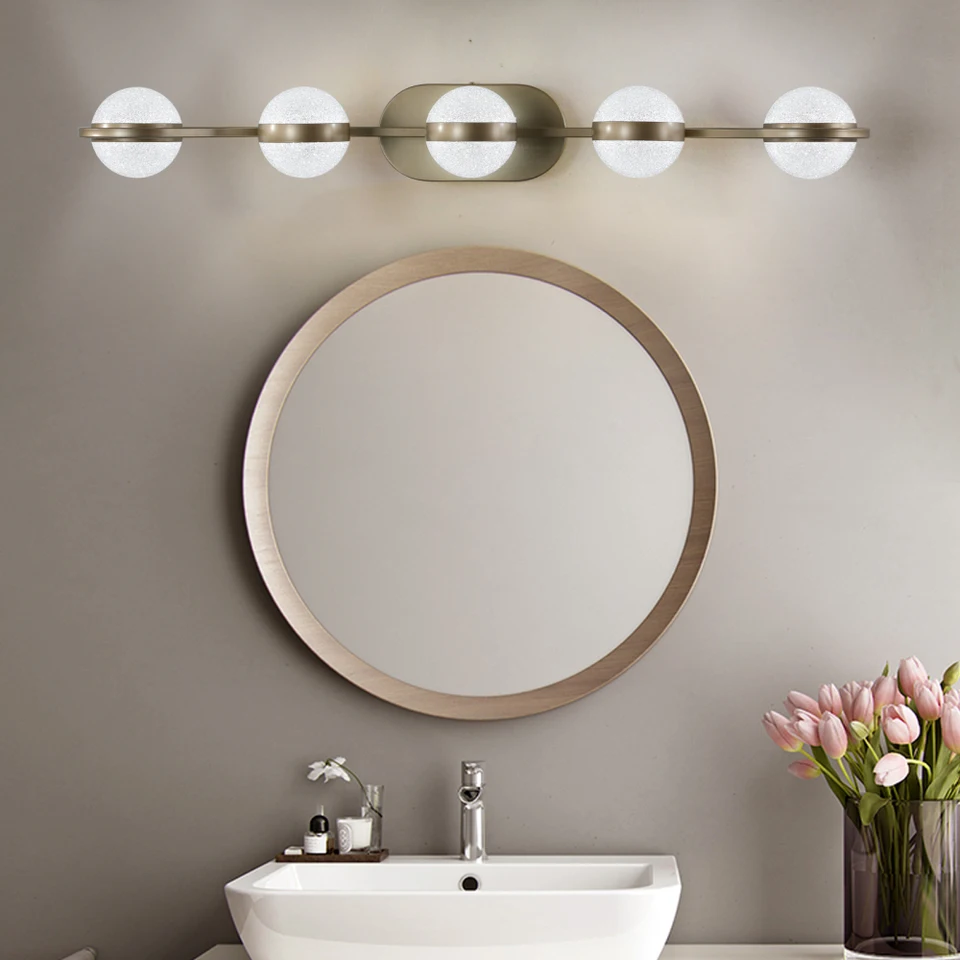 Prenosná LED 4/5 žiaroviek make -up zrkadlo Light Hollywood Vanity Lamp Wall Kit Nočné svetlá pre toaletný stolík Čítanie osvetlenia