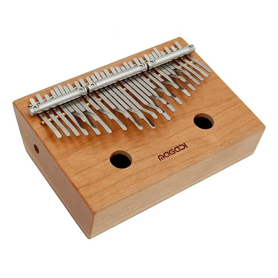 Prenosná malá Kalimba 32 Keys Profesionálne hudobné nástroje 30 Kľúčové flatplate/duté chromatické palcové klavír pre deti darčeky pre deti