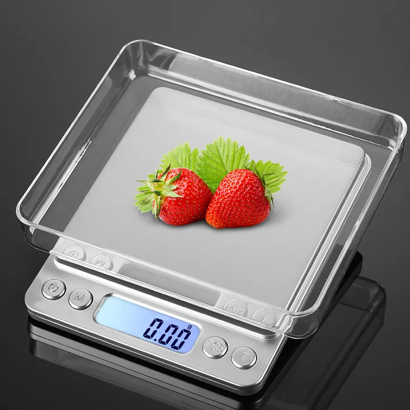 Prenosná mini LCD Digitálna stupnice váh váhová váha Scala Barista Scale 500/0,01G 3000G/0,1G Šperky cestovné kuchynské náradie