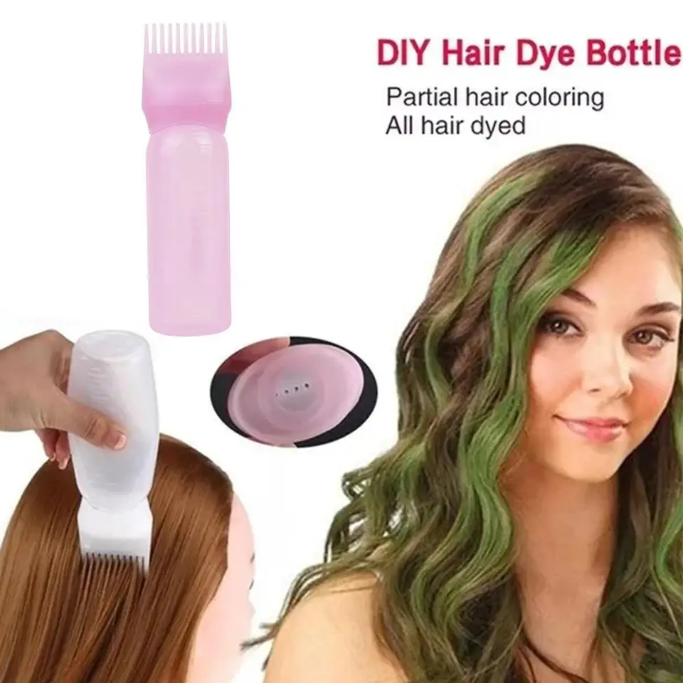 Prenosná pokožka hlavy Aplikátor Liquid Comp Hair Roots Masáž medicíny Hrebeň vlasy pre vlasy Rast Serum Olej vyživuje