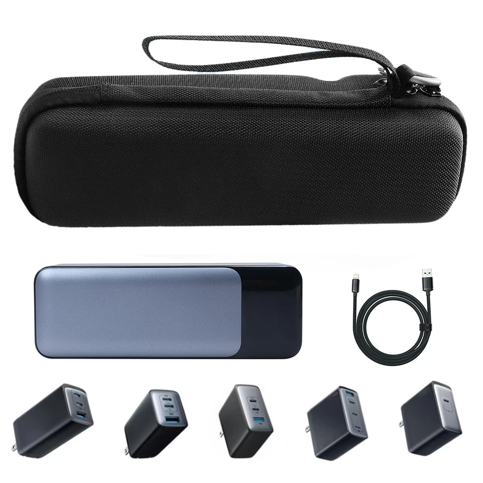 Prenosná puzdro prenosné puzdro prenosné puzdro prenosné vrecko na prenos EVA pre prenosnú vrecko Anker 737 (PowerCore 24K) 24 000 mAh