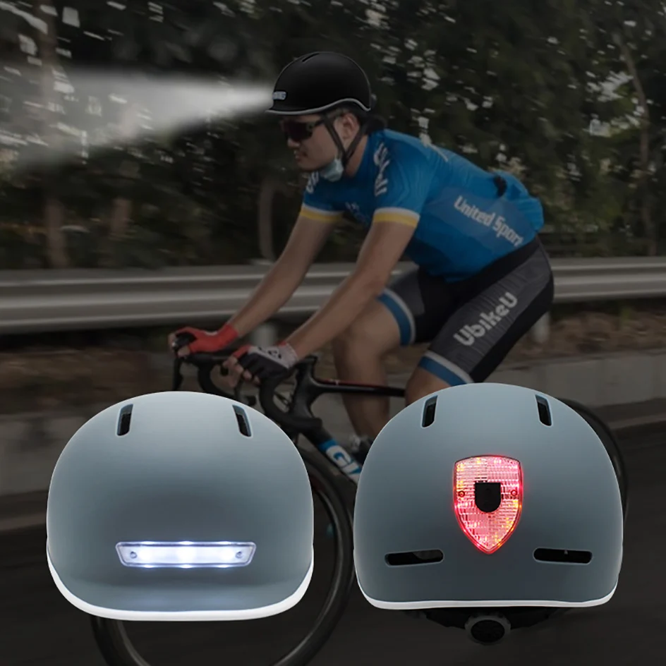 Prenosná vonkajšia bicykla prilba USB nabíjanie jazdectva Taillight Lightweight Cycling Helma LED