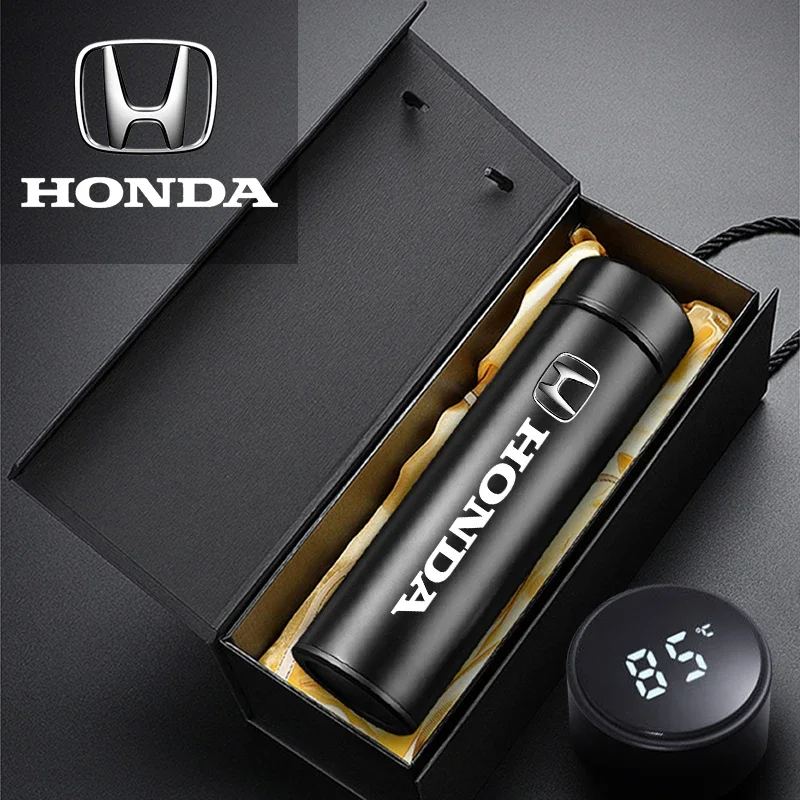 Prenosné auto inteligentné termos fľaša s teplotným displejom pre Honda Insight Pilot Pilot Entertement Universal Car Products