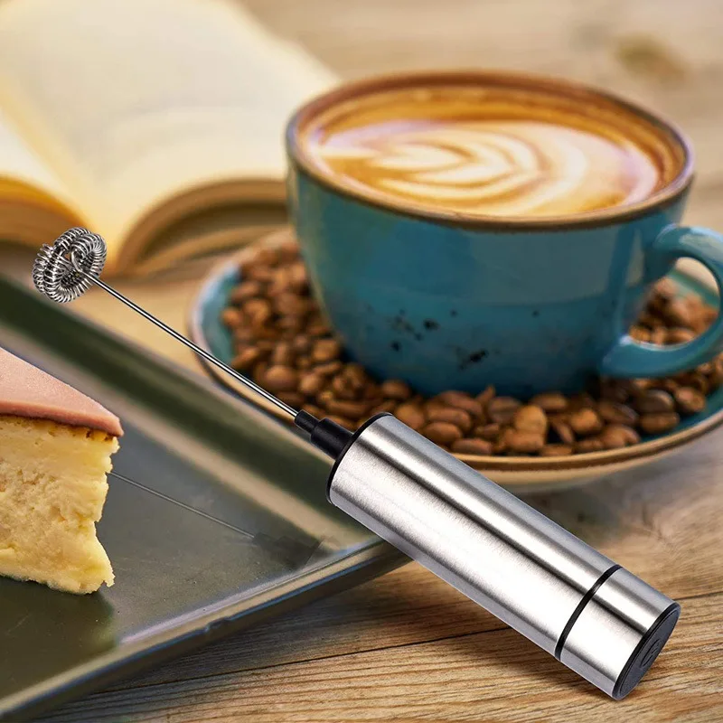 Prenosné elektrické mlieko Frother Mini USB Nabíjateľná penová výrobca penového penzijku vysokorýchlostný nápojový mixer