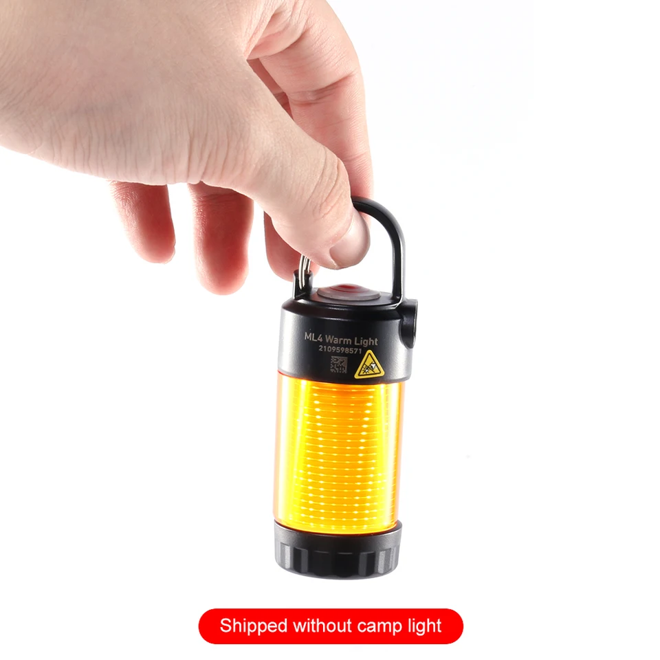 Prenosné kempingové svetlo Ochranné puzdro Mosquito Repellent kemping stan lamps lampy tieň oranžové doplnky pre svetlá ML4