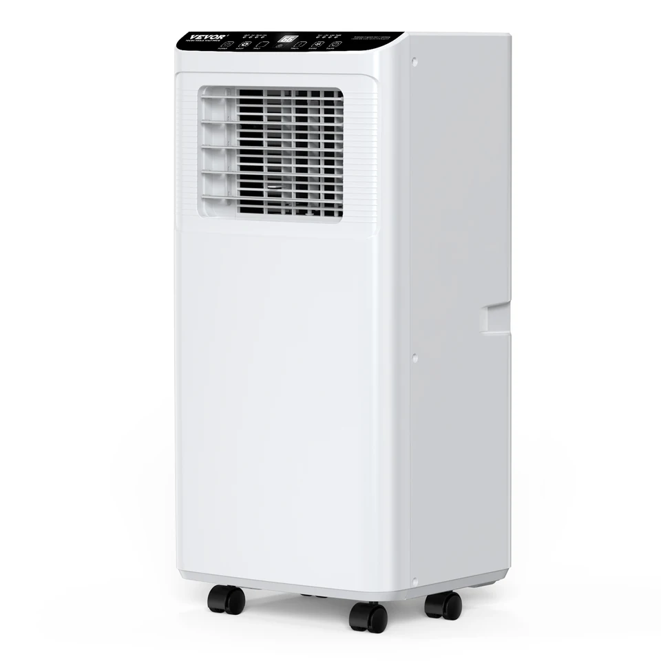 Prenosné klimatizácie Vevor 8000 BTU, prenosná jednotka AC/diaľkové ovládanie 210 m3/h, chladný/odvlhčovač/režim ventilátora