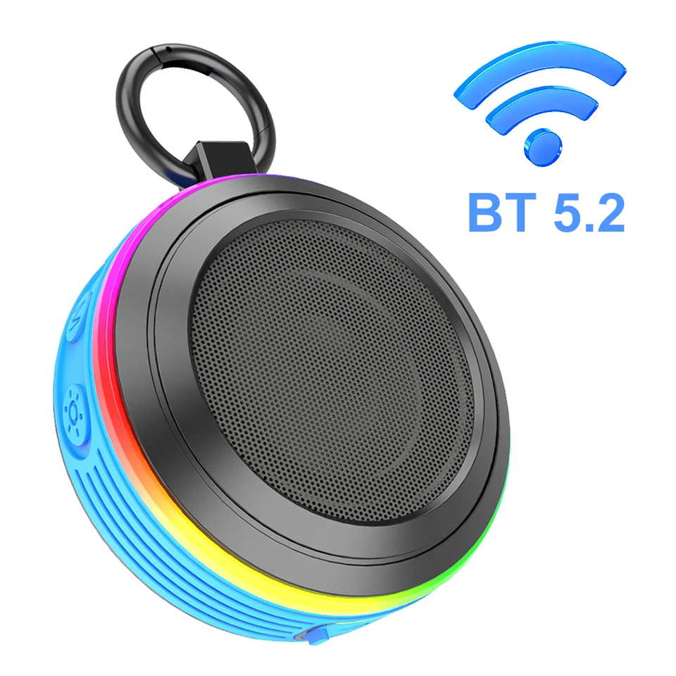 Prenosný bezdrôtový reproduktor Bluetooth kompatibilný True Wireless Stereo sprchový reproduktor IPX7 nepremokavý