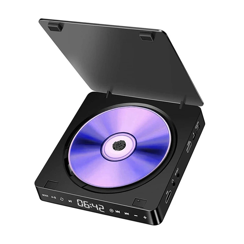 Prenosný DVD prehrávač kompatibilný s AV OUT a CD Player Optical Out Region Free, USB podporovaný USB