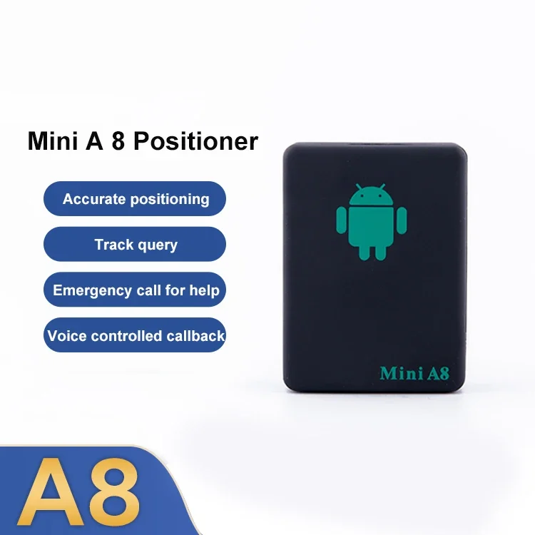Prenosný GPS Tracker Smart Mini A8 Global Locator Conicko Car Car GSM/GPRS/GPS Tracker Detské rodinné domáce zvieratá sledovanie GPS