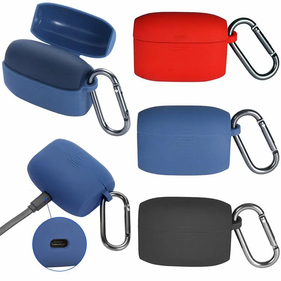 Prenosný kryt ochranného puzdra pre Jabra Elite Active 65T Soft Silikone Full Ochranné kryt