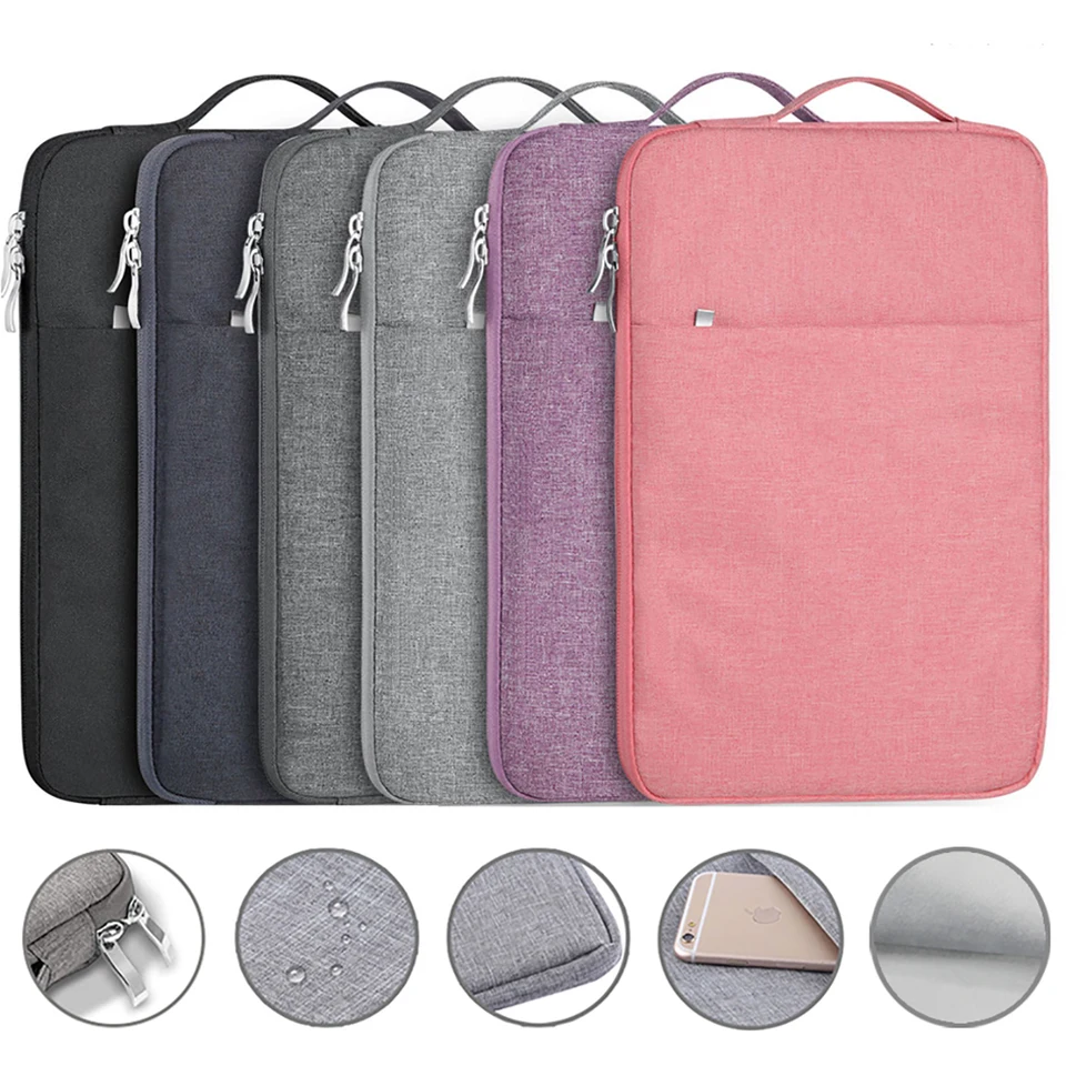 Prenosný laptop rukávový taška Soft Cover 11 12 13 14 15 15,6 16 palca pre MacBook Huawei Xiaomi HP Dell Lenovo Laptop Ruck kabel