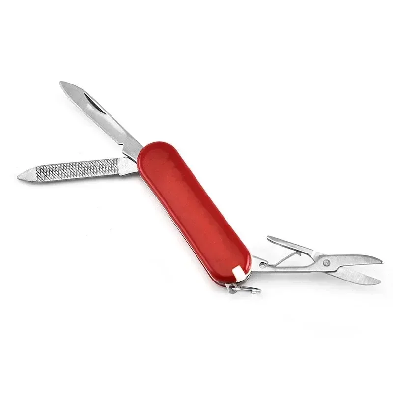 Prenosný multifunkčný skladací nôž odolný v 1 viacerým vreckovým nožom z nehrdzavejúcej ocele Knife Nôž vonkajší